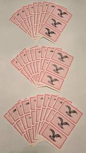 lot 129 image: Set of 30 United States Banknote Corporation Specimen Sheets