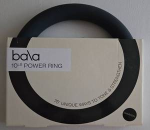 lot 140 image: Bala 10 lb Power Ring for Full-Body Workouts NEW