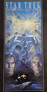 lot 148 image: Star Trek 25th Anniversary Poster (1966-1991) by Tom Jung