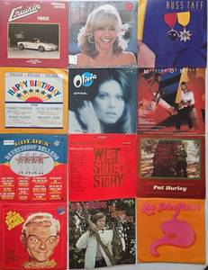 lot 169 image: Collection of 12 Vintage Vinyl Records including Olivia Newton-John