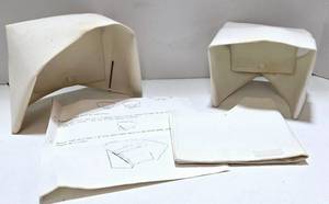 lot 182 image: Set of 3 Vintage 1960s Kays Nursing Caps wFolding Instructions