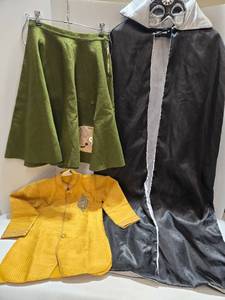 lot 188 image: Various Costume Party Clothing Pieces and Mask