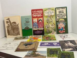 lot 60 image: Collection of Vintage Greeting Cards and Art Prints - 1950-1990s