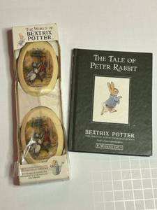 lot 84 image: Beatrix Potter Collectible Set The Tale of Peter Rabbit & Two Illustrated Collectible Soap Bars