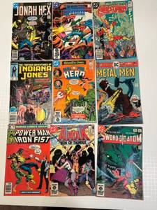 lot 326 image: Collection of 9 Vintage Comic Books Including Adventure Comics, Arak, and Metal Men
