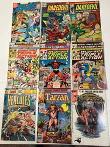 lot 330 image: Vintage Comic Book Collection including Marvel and DC
