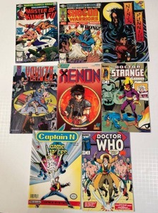 lot 332 image: Collection of 8 Assorted Vintage Comic Books