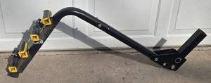 lot 202 image: Heavy Duty Steel Bicycle Rack Hitch Mount for 4 Bikes