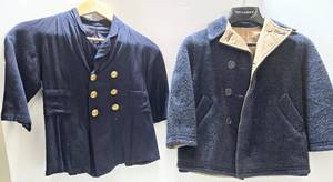 lot 223 image: Vintage Set of Childrens Nautical Shirt and Reversible Jacket