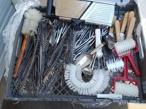 lot 28 image: Assorted Kitchen Utensils and Equipment