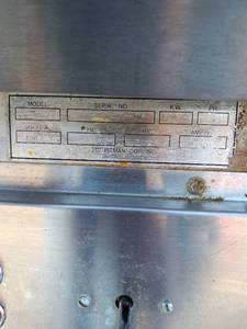 lot 55 image: JDT Pitman Co. Commercial Deep Fryer with Basket Rack
