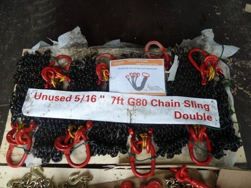 lot 52 image: Landhoner 516 Double Chain Slings