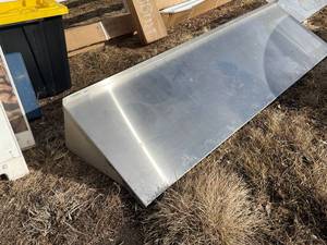 lot 76 image: Regency Stainless Steel Wall Shelf