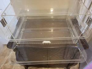 lot 101C image: Clear Acrylic Display Case