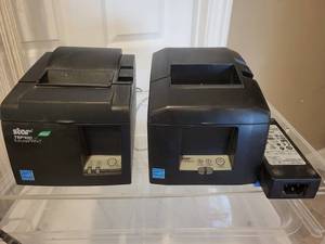 lot 119C image: Star TSP100 & TSP650II Receipt Printers