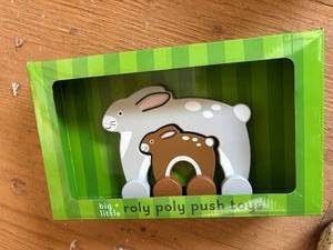 lot 154C image: Big  Little Roly Poly Push Toy