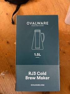 lot 173C image: Ovalware RJ3 Cold Brew Maker 1.5L