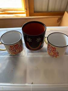 lot 180C image: Quirky and Colorful Mug Set