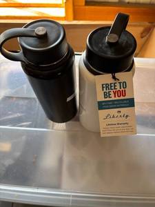 lot 189C image: Liberty Stainless Steel Water Bottles