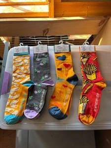 lot 205C image: Primitives By Kathy Novelty Socks Set