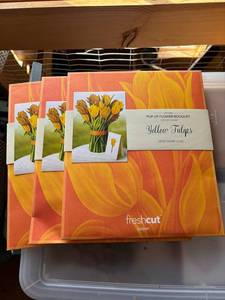 lot 211C image: Freshcut Paper Pop-Up Bouquet Set