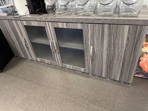 lot 38 image: 4-Door Adjustable Shelf Cabinet