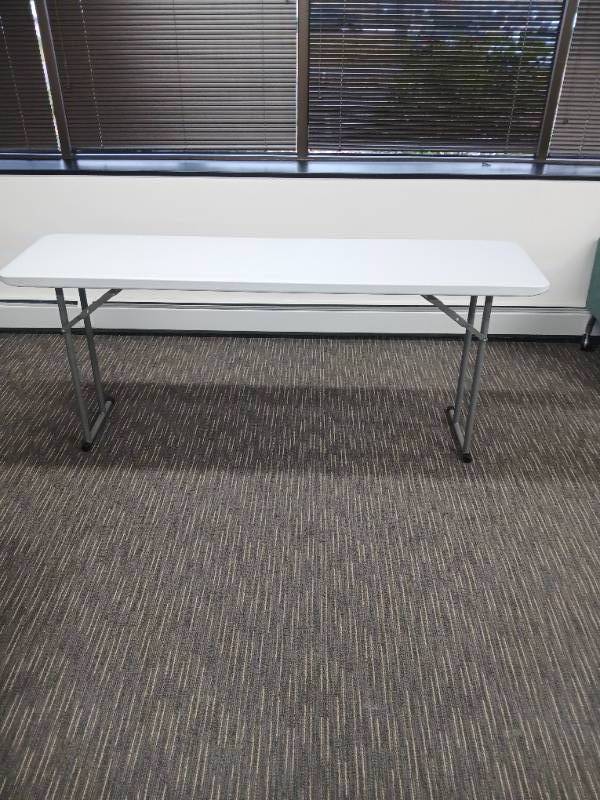 lot 1 image: Folding training table
