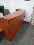 Cherrywood reception/tiered desk