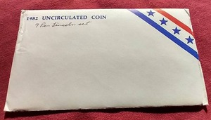 lot 6 image: 1982 Uncirculated Penny Set