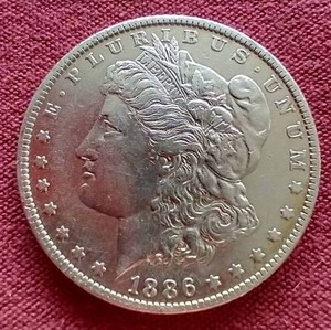 lot 43 image: 1886-O Morgan Dollar