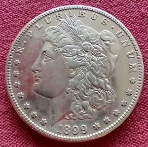 lot 50 image: 1899-S Morgan Dollar