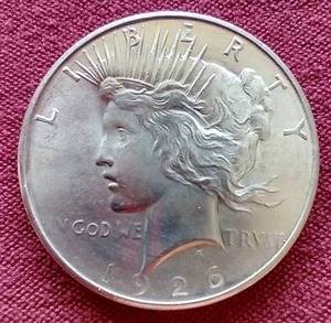 lot 81 image: Gorgeous 1926-D Peace Dollar