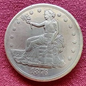 lot 89 image: 1876-S Trade Dollar - Wow
