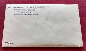 lot 99 image: 1972 U.S. Mint Uncirculated Set