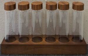 lot 14 image: HSEI  8 Pcs Single Dose Coffee Bean Storage Cellar