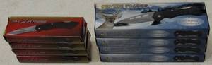 lot 17 image: Pocket Knives (4) Tac Xtreme - TX - 182B (4) Whitetail Cutlery - Gentle Folder - WT - 176B