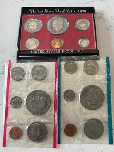 lot 27 image: 1978-S Proof and P & D Mint Sets