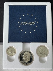 lot 3 image: 1976-S Bicentennial Silver Proof Set