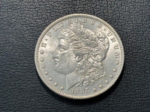 lot 19 image: 1885-O Morgan Dollar