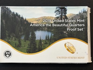 lot 42 image: 2019 America the Beautiful Quarter Proof Set