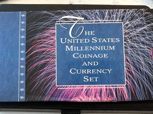lot 46 image: 2000 Millennium Coin and Currency Set