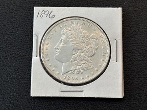 lot 9 image: 1896 Morgan Dollar
