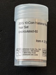lot 23 image: 2015 National Parks Quarter Set Uncirculated