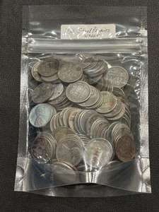 lot 48 image: 150 Steel Wheat Cents
