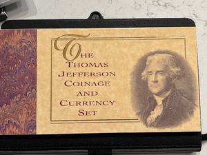 lot 53 image: Thomas Jefferson Coinage and Currency Set