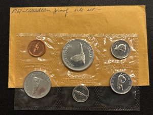 lot 66 image: 1967 Canada Mint Set