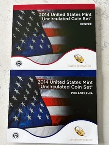 lot 88 image: 2014 P & D Mint Sets