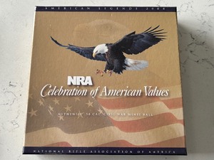 lot 91 image: NRA Coins and Civil War .58 Caliber Bullet