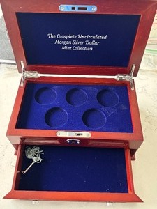 lot 92 image: Morgan Dollar Coin Chest