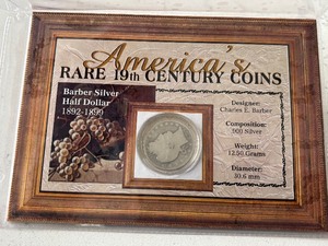 lot 95 image: 1893 Barber Half Dollar